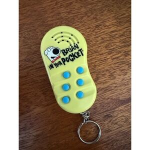 2005 Vintage Family Guy Brian In Your Pocket Talking Keychain Extremely RARE